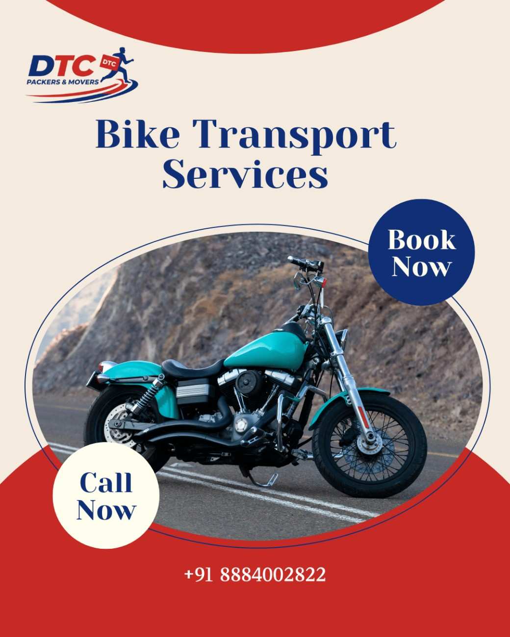 Bike transport by DTC Packers and Movers in Gurugram